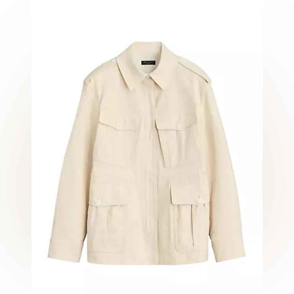 rag & bone Lorenz Cotton Military Jacket - Picture 2 of 7